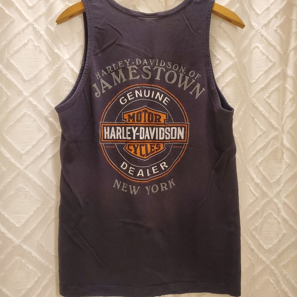 Harley Davidson tank top, no tags, fits like Men's s/xs - Picture 2 of 4